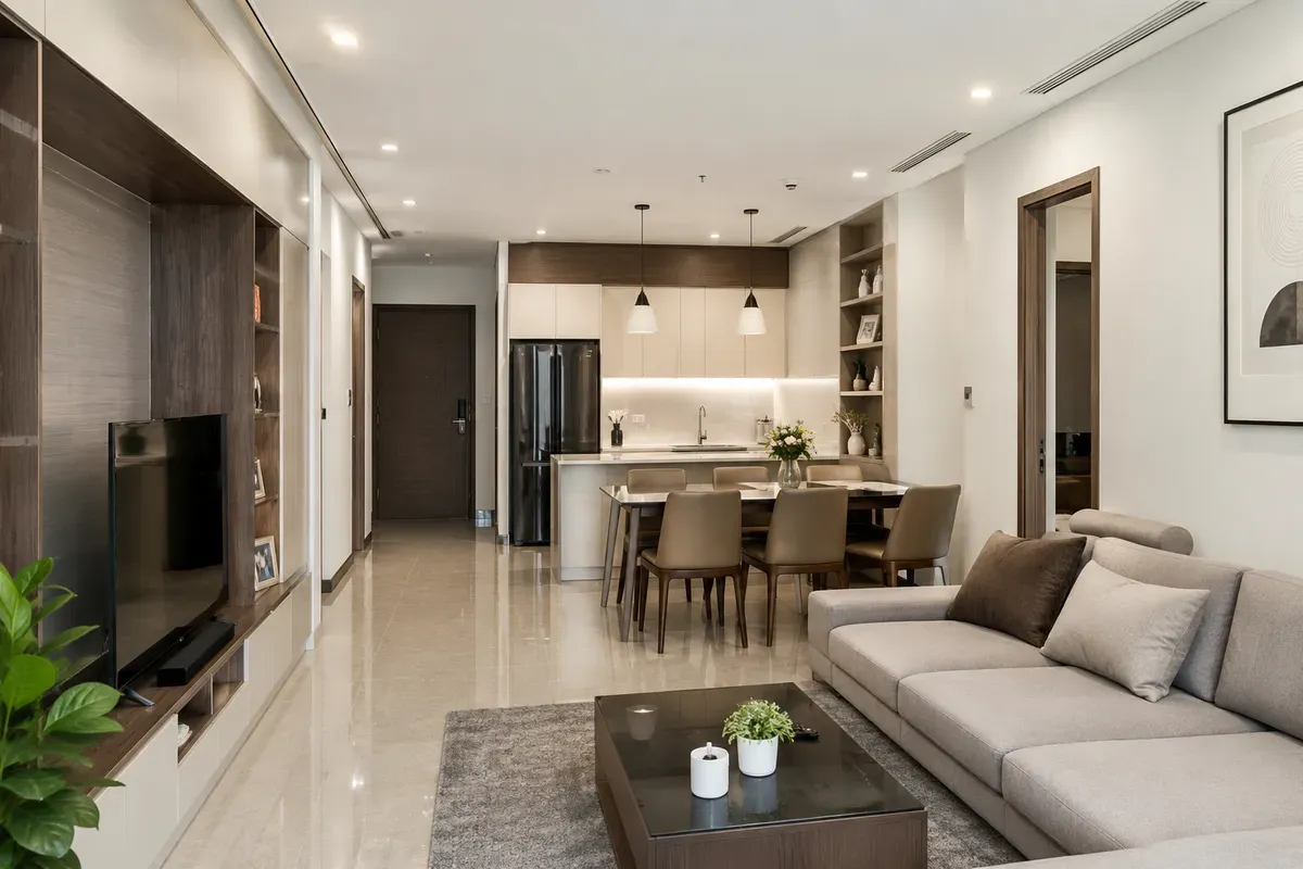 Thiết kế nội thất giúp tối ưu công năng, không gian và trải nghiệm sinh hoạt.