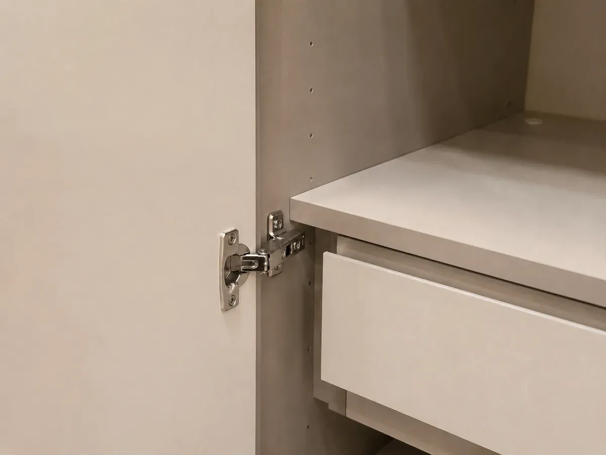 Chất liệu và phụ kiện quyết định độ bền của tủ quần áo.