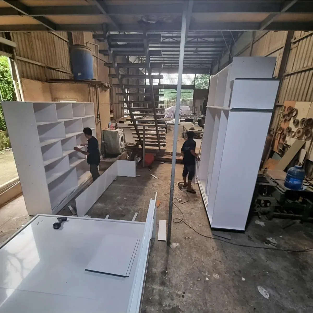 xưởng sản xuất tủ quần áo nội thất trực tiếp