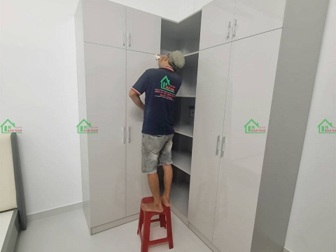THI CÔNG NỘI THẤT PHÒNG NGỦ - CÔNG TRÌNH THỰC TẾ