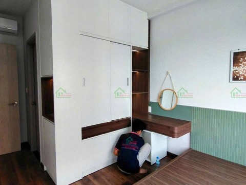 THI CÔNG NỘI THẤT PHÒNG NGỦ - CÔNG TRÌNH THỰC TẾ