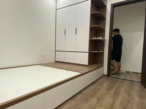 THI CÔNG NỘI THẤT PHÒNG NGỦ - CÔNG TRÌNH THỰC TẾ