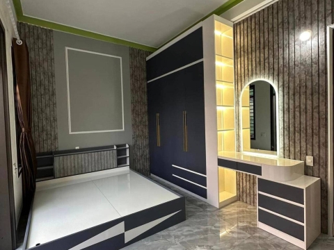 THI CÔNG NỘI THẤT PHÒNG NGỦ - CÔNG TRÌNH THỰC TẾ