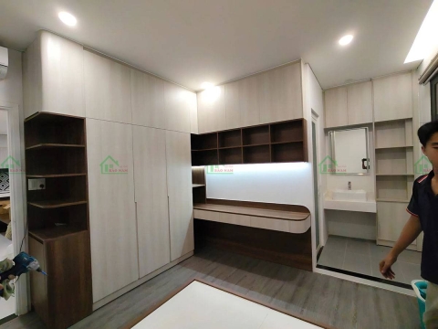 THI CÔNG NỘI THẤT PHÒNG NGỦ - CÔNG TRÌNH THỰC TẾ