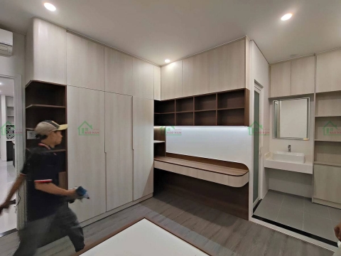 THI CÔNG NỘI THẤT PHÒNG NGỦ - CÔNG TRÌNH THỰC TẾ