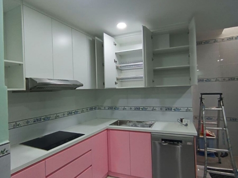 THI CÔNG TỦ BẾP ĐẸP - HÌNH ẢNH CÔNG TRÌNH THỰC TẾ