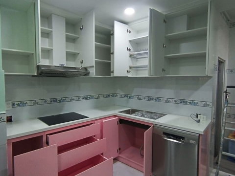 THI CÔNG TỦ BẾP ĐẸP - HÌNH ẢNH CÔNG TRÌNH THỰC TẾ