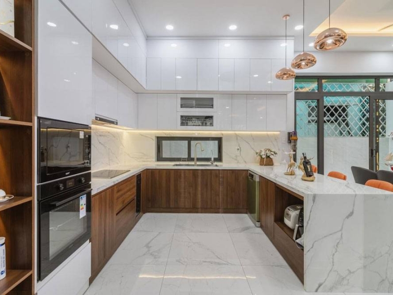 Nội Thất Độc Đáo Trong Nhà Phố Hiện Đại HEBOLI | Phong cách luxury