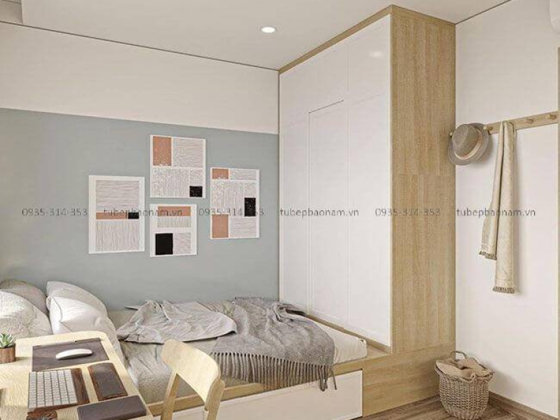 Mẫu Thiết Kế Nội Thất Phong Cách Rustic Căn Hộ 3PN