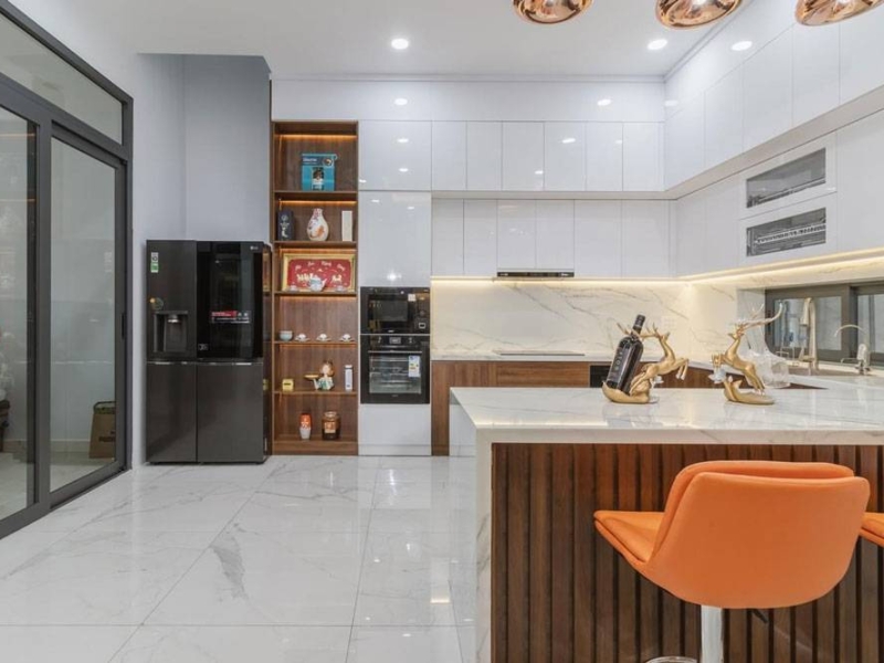Nội Thất Độc Đáo Trong Nhà Phố Hiện Đại HEBOLI | Phong cách luxury