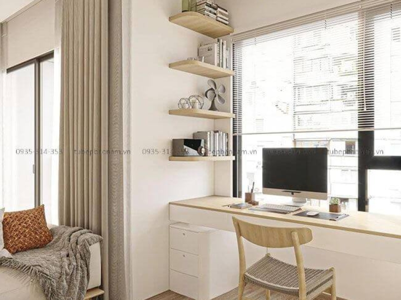 Mẫu Thiết Kế Nội Thất Phong Cách Rustic Căn Hộ 3PN