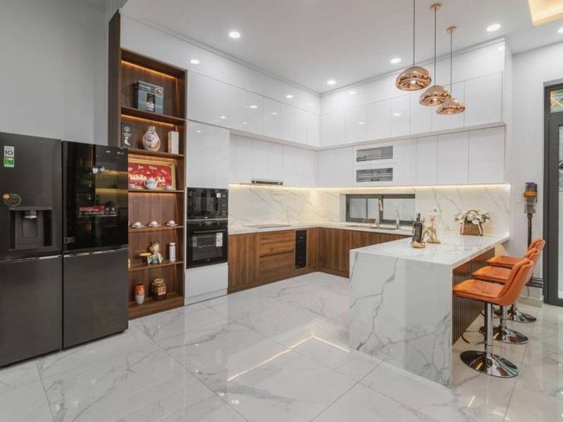 Nội Thất Độc Đáo Trong Nhà Phố Hiện Đại HEBOLI | Phong cách luxury