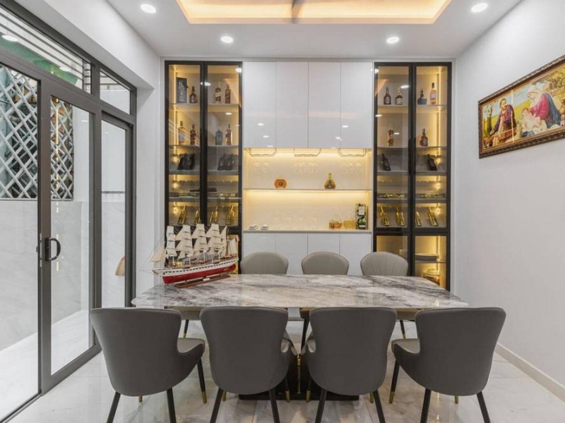 Nội Thất Độc Đáo Trong Nhà Phố Hiện Đại HEBOLI | Phong cách luxury