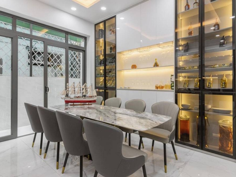 Nội Thất Độc Đáo Trong Nhà Phố Hiện Đại HEBOLI | Phong cách luxury