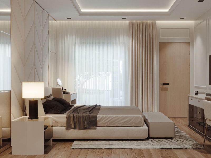 Thiết kế nội thất biệt thự đẹp theo phong cách hiện đại