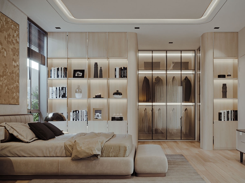 Thiết kế nội thất biệt thự đẹp theo phong cách hiện đại